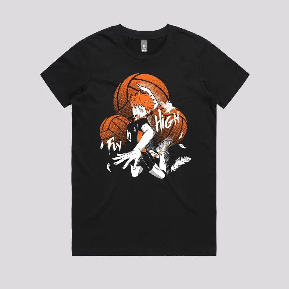 Fly High Karasuno T-Shirt Hoodie, Sweatshirt | CiraTrend.com (Image 3)