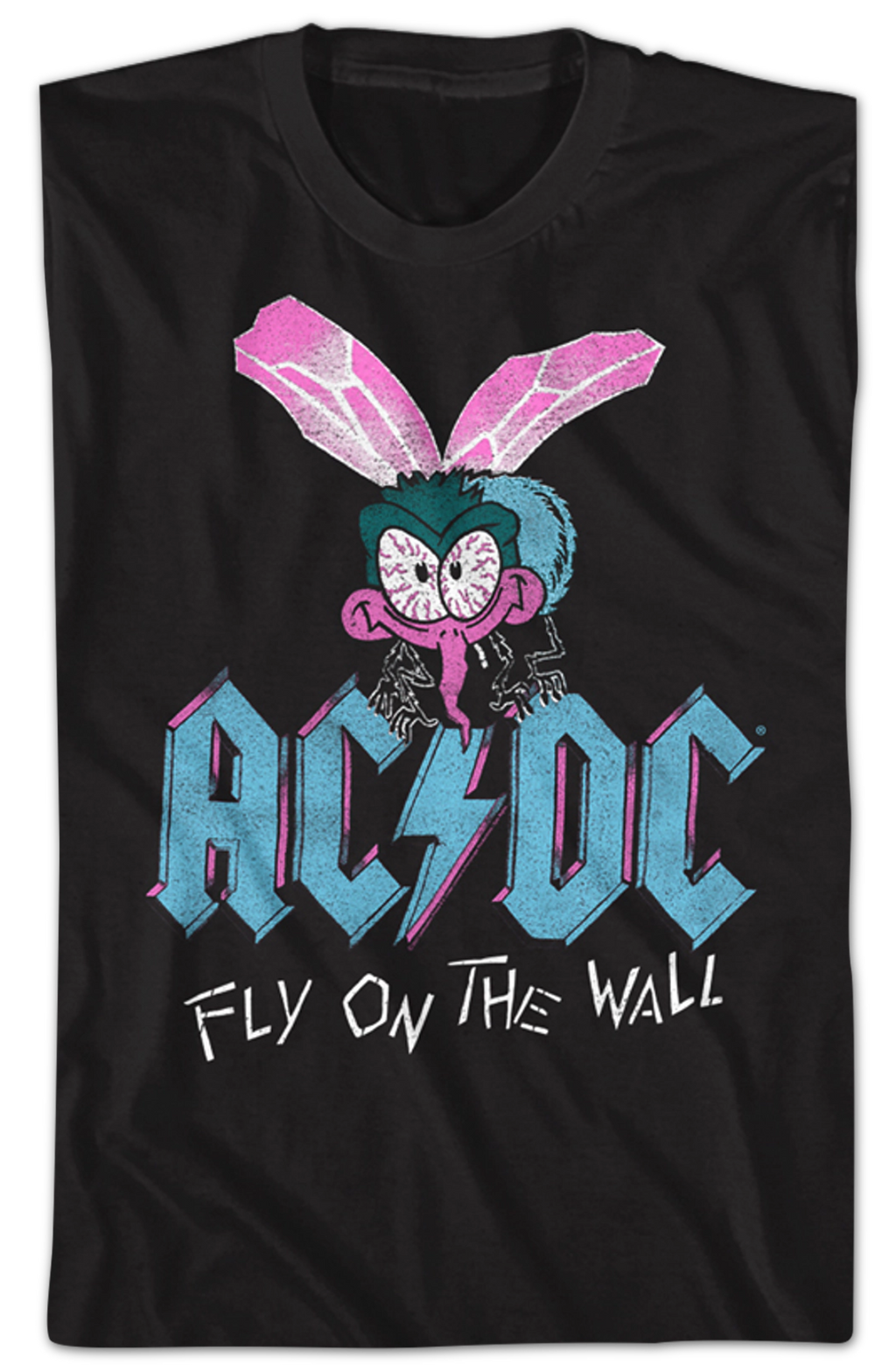 Fly On The Wall European Tour 1986 ACDC Shirt Hoodie, Sweatshirt | CiraTrend.com (Image 2)