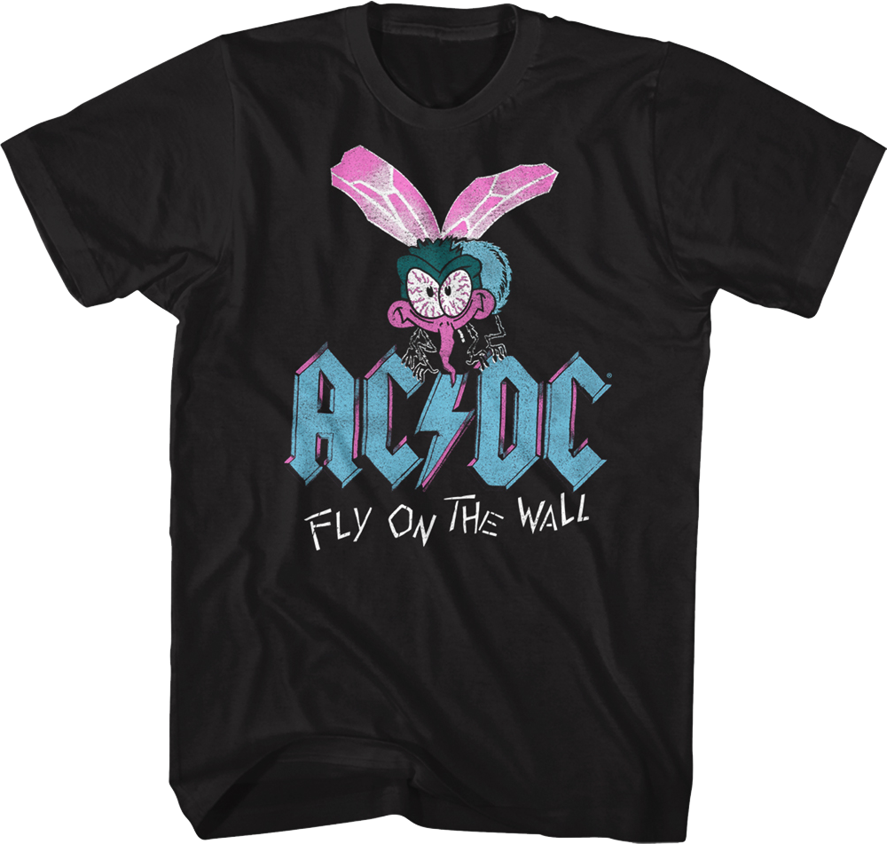 Fly On The Wall European Tour 1986 ACDC Shirt Hoodie, Sweatshirt | CiraTrend.com (Image 1)