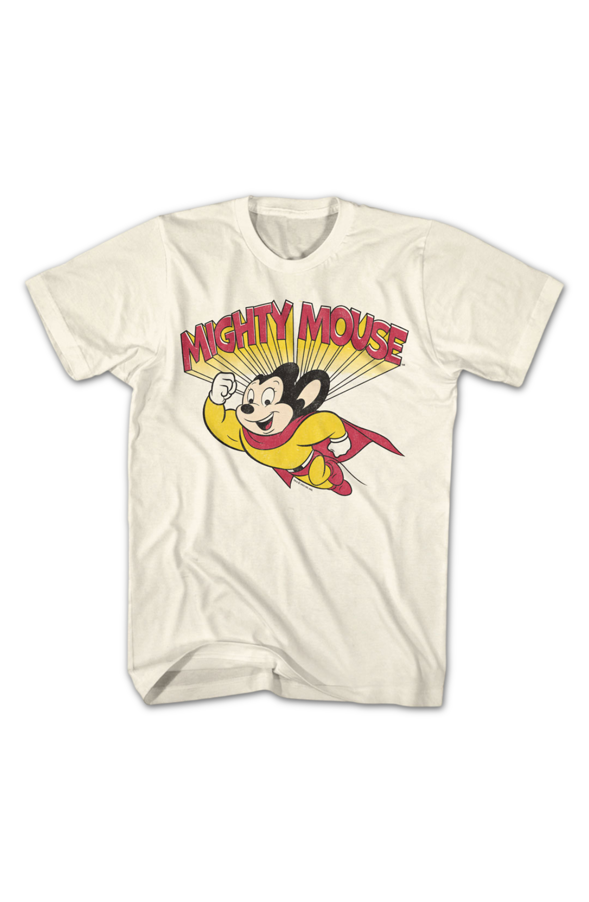 Flying And Flexing Mighty Mouse T-Shirt Hoodie, Sweatshirt | CiraTrend.com (Image 2)