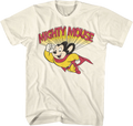 Flying And Flexing Mighty Mouse T-Shirt Hoodie, Sweatshirt | CiraTrend.com (Image 1)