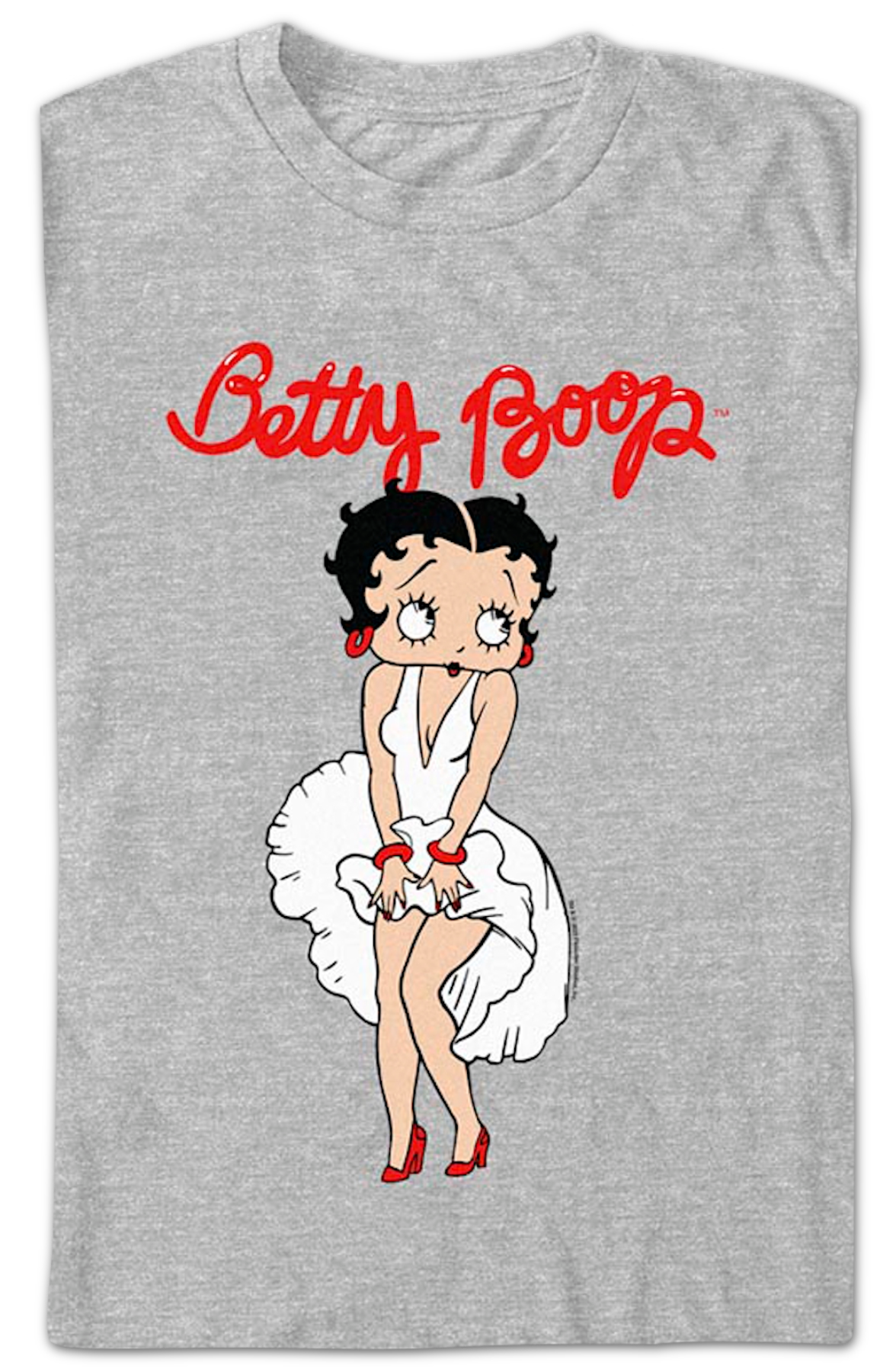 Flying Skirt Betty Boop T-Shirt Hoodie, Sweatshirt | CiraTrend.com (Image 2)