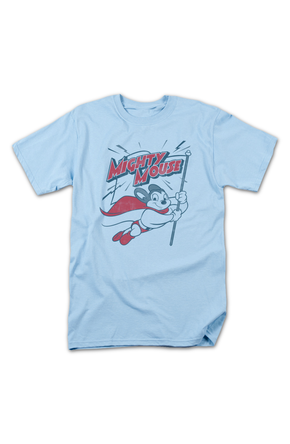 Flying With Flag Mighty Mouse T-Shirt Hoodie, Sweatshirt | CiraTrend.com (Image 2)