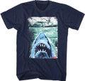 Folded Poster Jaws T-Shirt Hoodie, Sweatshirt | CiraTrend.com (Image 1)