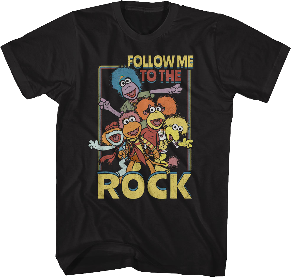 Follow Me Fraggle Rock T-Shirt Hoodie, Sweatshirt | CiraTrend.com (Image 1)
