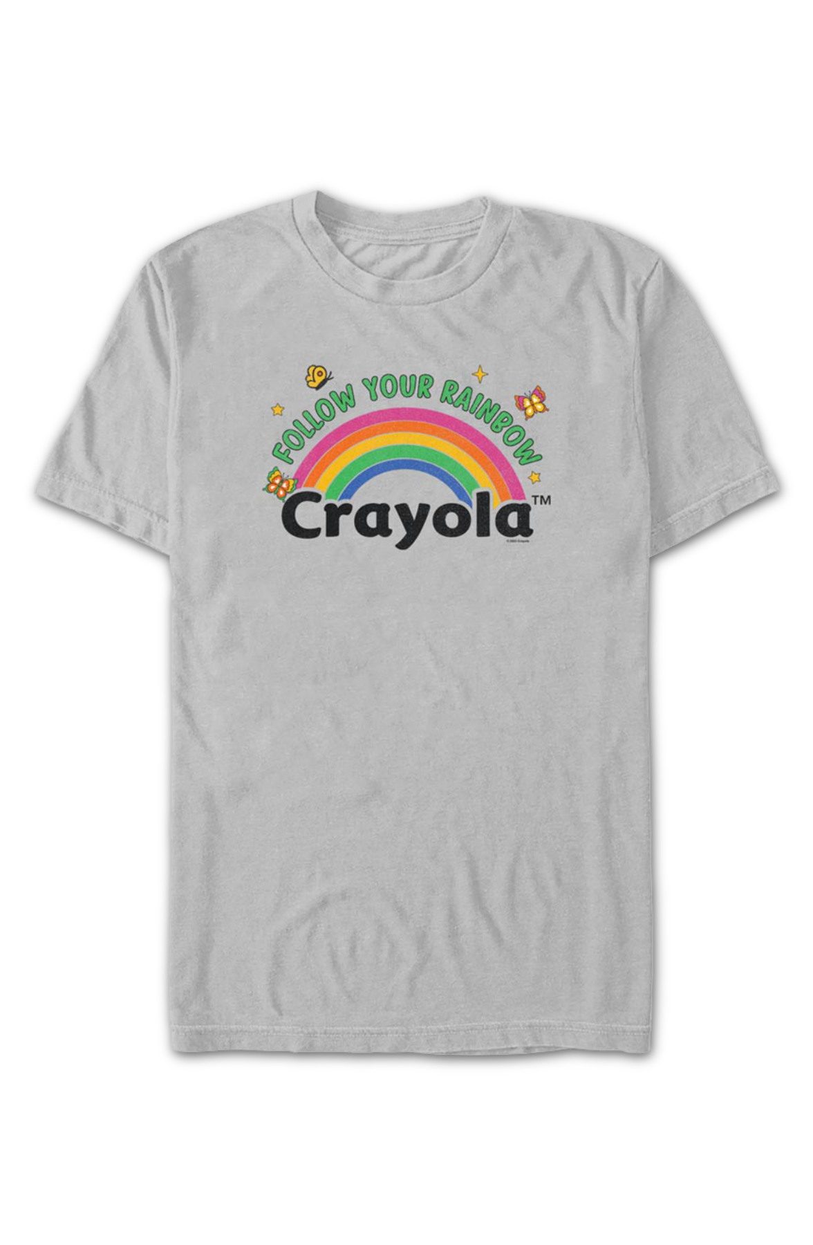 Follow Your Rainbow Crayola T-Shirt Hoodie, Sweatshirt | CiraTrend.com (Image 2)