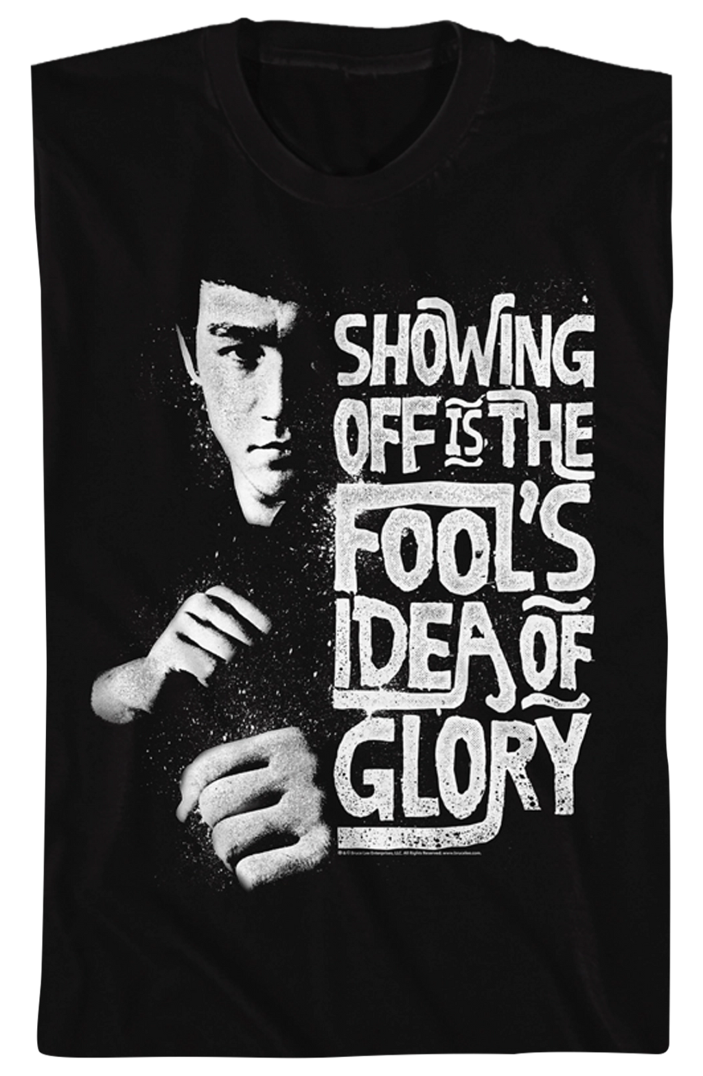 Fools Idea Of Glory Bruce Lee Shirt Hoodie, Sweatshirt | CiraTrend.com (Image 2)