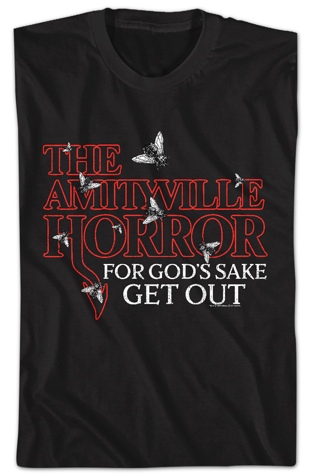 For God's Sake Get Out Amityville Horror T-Shirt Hoodie, Sweatshirt | CiraTrend.com (Image 2)