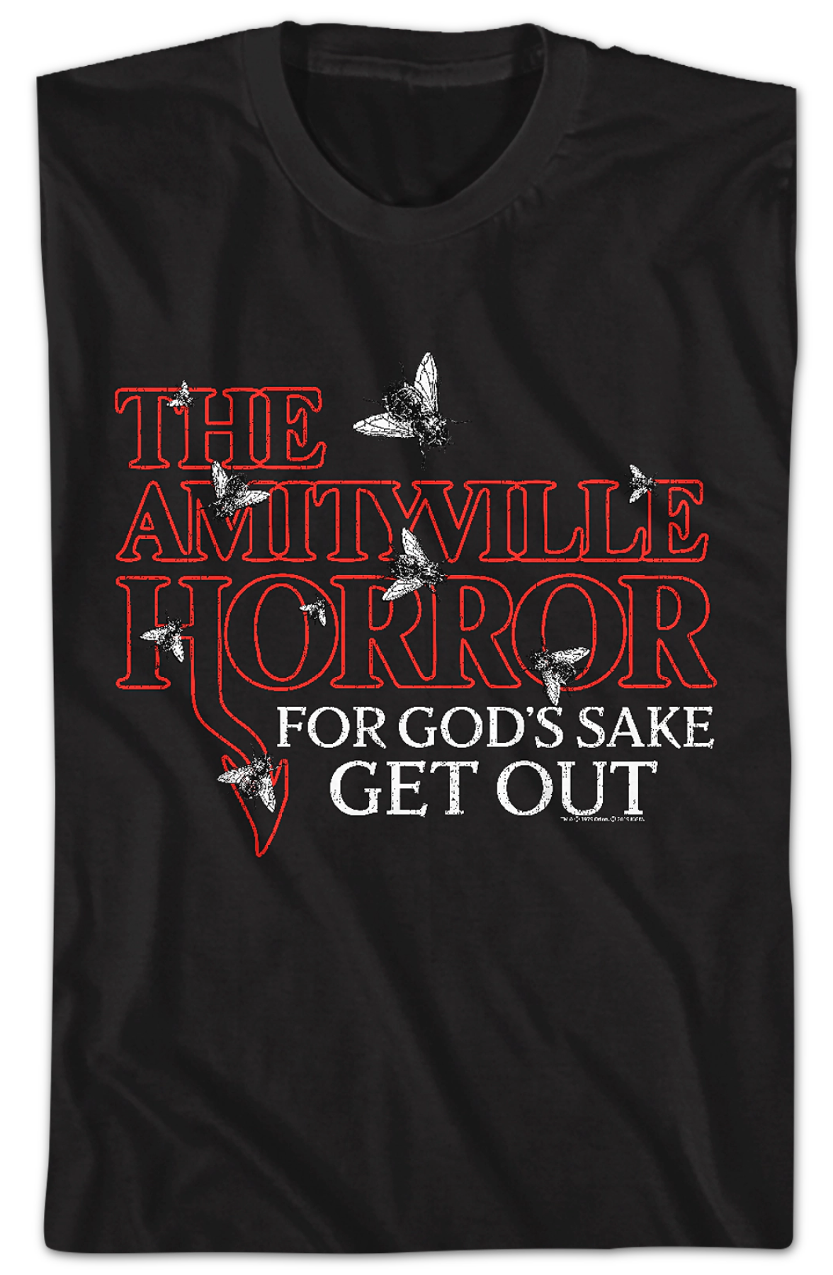 For God's Sake Get Out Amityville Horror T-Shirt Hoodie, Sweatshirt | CiraTrend.com (Image 2)
