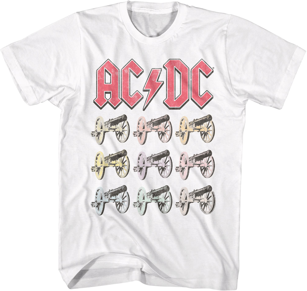 For Those About To Rock Cannons ACDC T-Shirt Hoodie, Sweatshirt | CiraTrend.com (Image 1)
