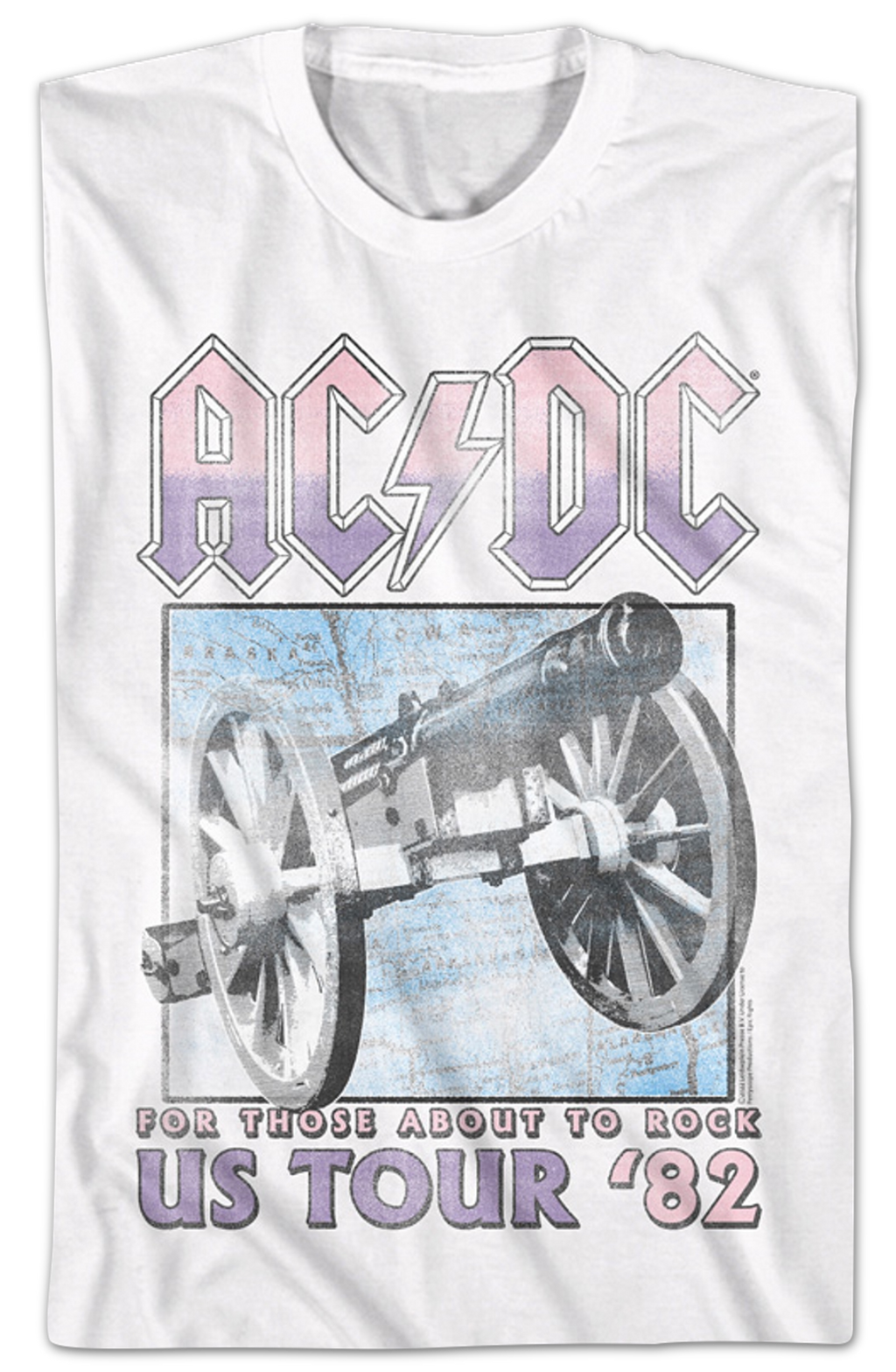 For Those About To Rock US Tour '82 ACDC Shirt Hoodie, Sweatshirt | CiraTrend.com (Image 2)