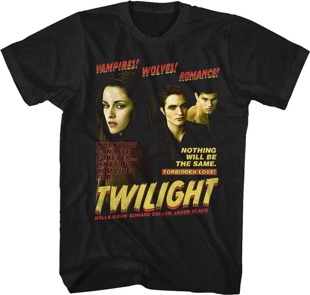 Forbidden Love Twilight T-Shirt Hoodie, Sweatshirt | CiraTrend.com (Image 1)