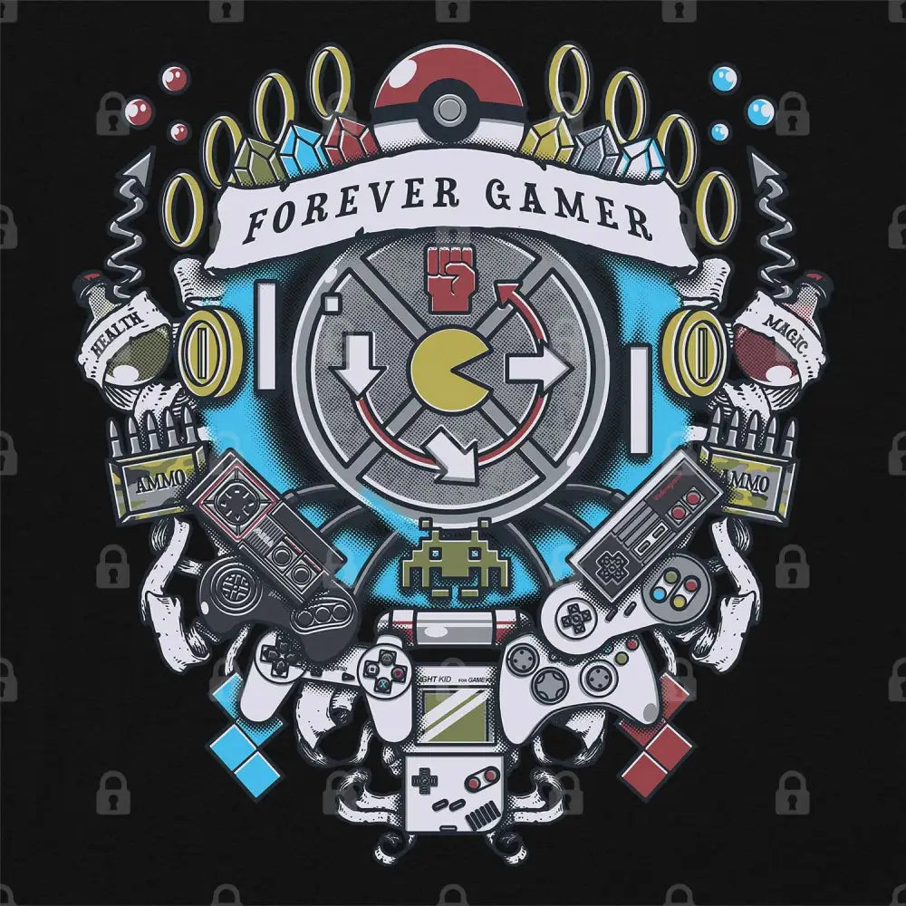 Forever Gamer T-Shirt Hoodie, Sweatshirt | CiraTrend.com (Image 1)