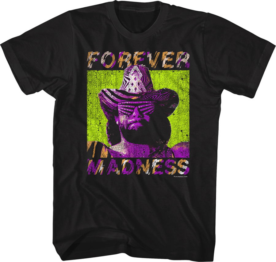 Forever Madness Macho Man Randy Savage T-Shirt Hoodie, Sweatshirt | CiraTrend.com (Image 1)