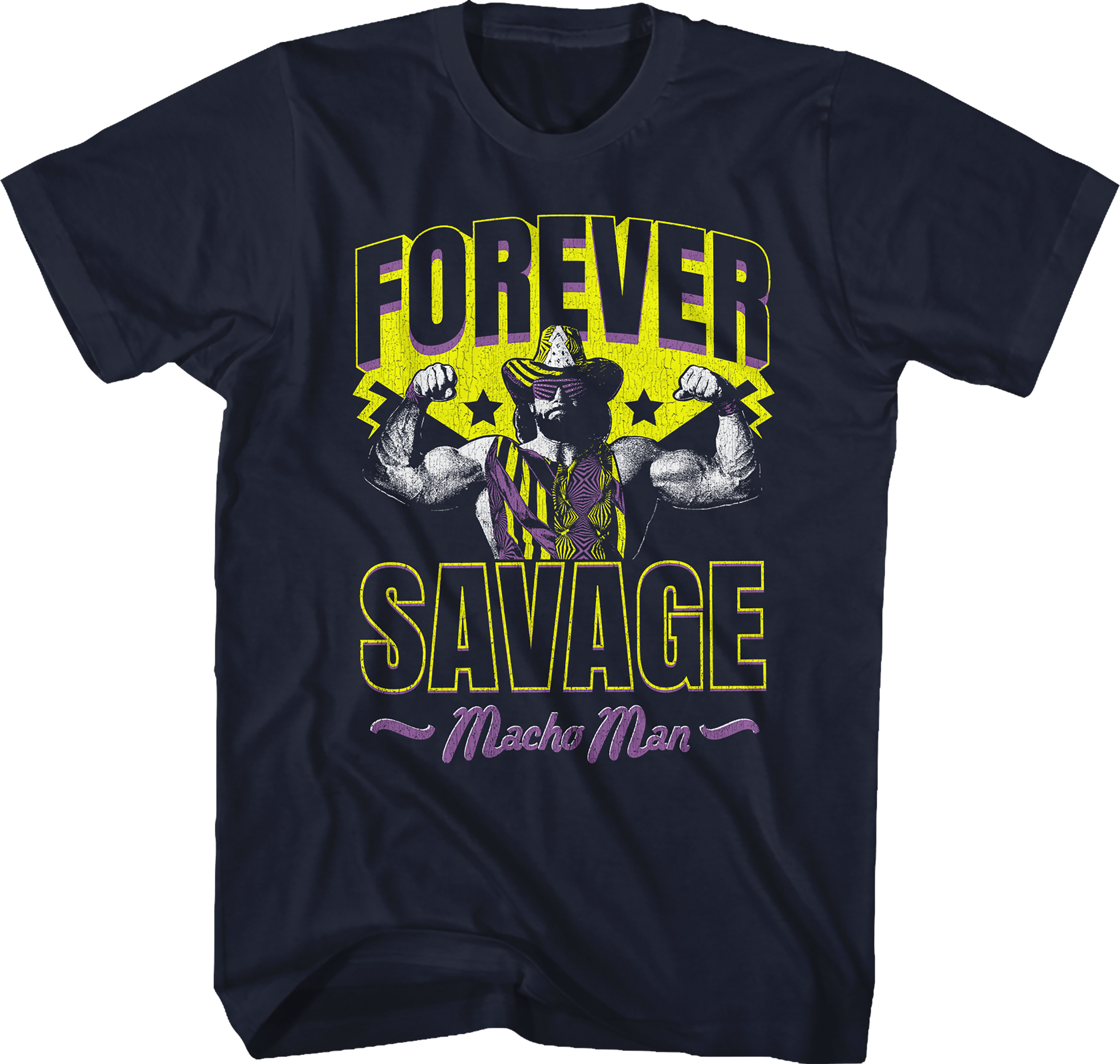 Forever Savage Macho Man T-Shirt Hoodie, Sweatshirt | CiraTrend.com (Image 1)