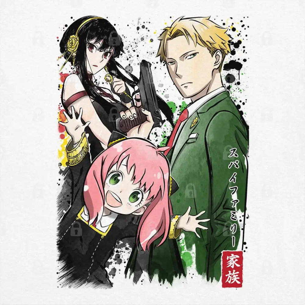 Forger Family Watercolor T-Shirt Hoodie, Sweatshirt | CiraTrend.com (Image 1)