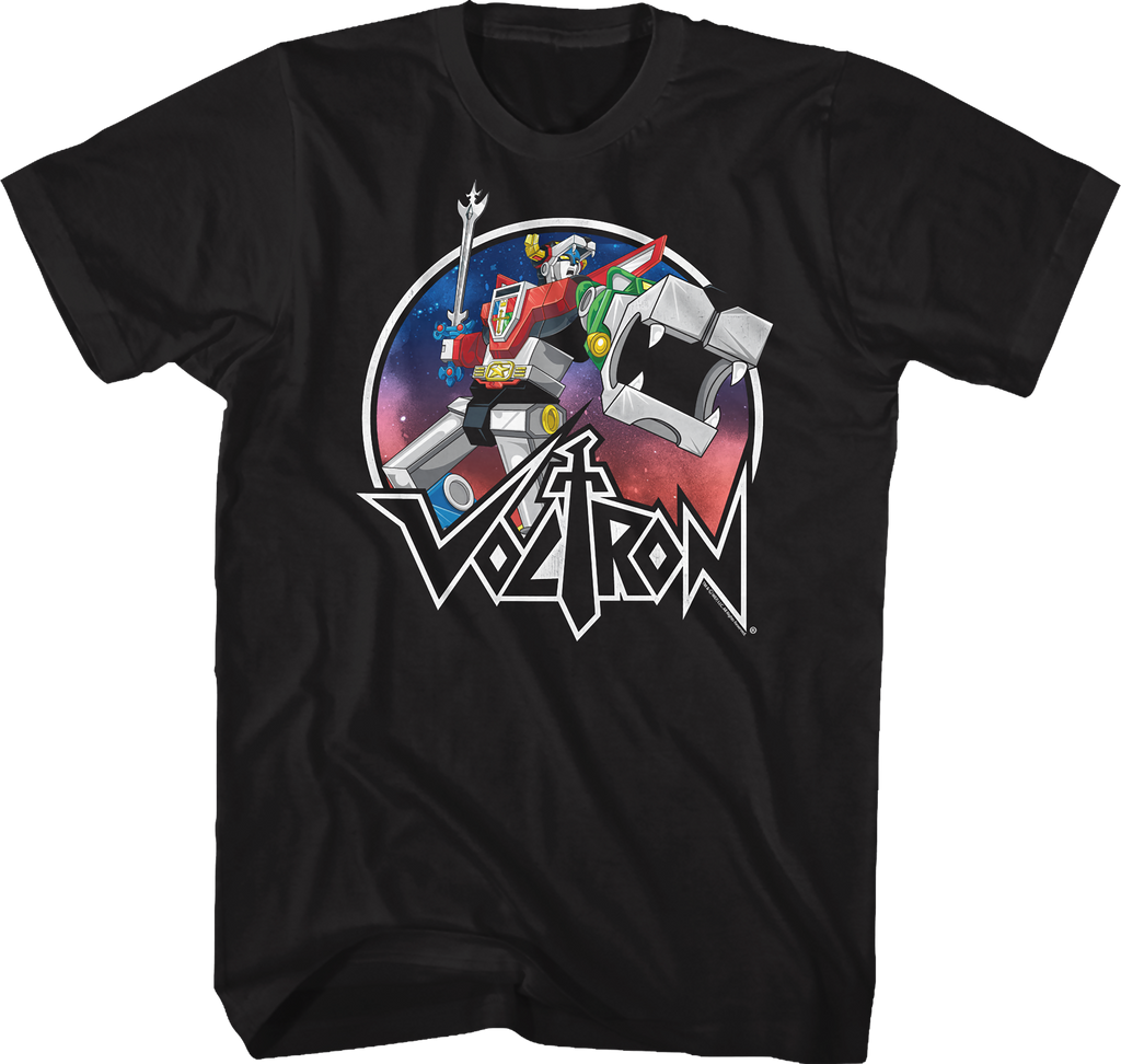 Formed Defender of the Universe Voltron T-Shirt Hoodie, Sweatshirt | CiraTrend.com (Image 1)