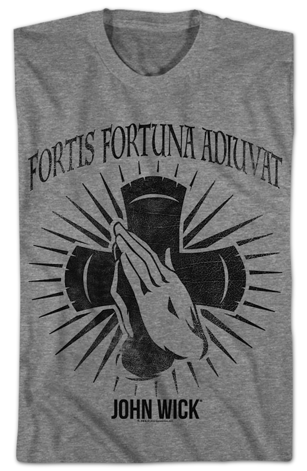 Fortis Fortuna Adiuvat John Wick T-Shirt Hoodie, Sweatshirt | CiraTrend.com (Image 2)