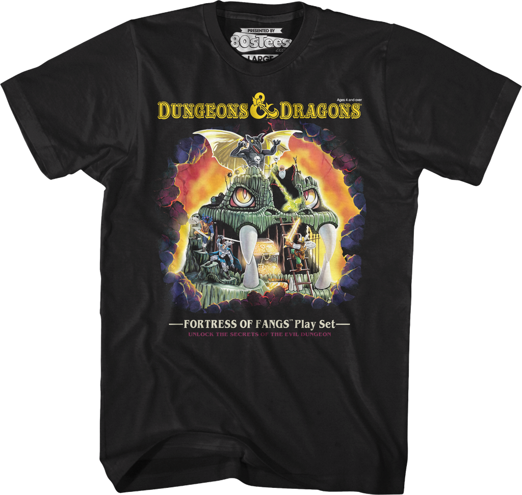 Fortress Of Fangs Dungeons & Dragons T-Shirt Hoodie, Sweatshirt | CiraTrend.com (Image 1)