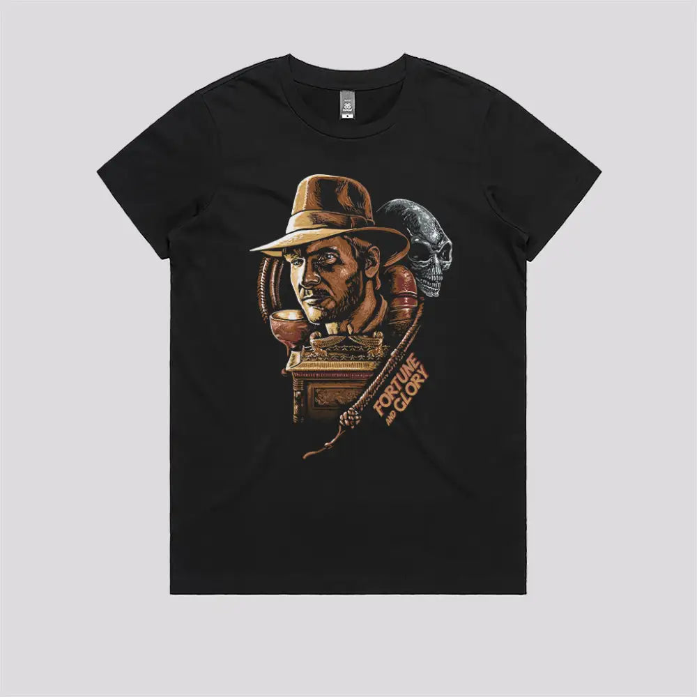 Fortune and Glory T-Shirt Hoodie, Sweatshirt | CiraTrend.com (Image 3)