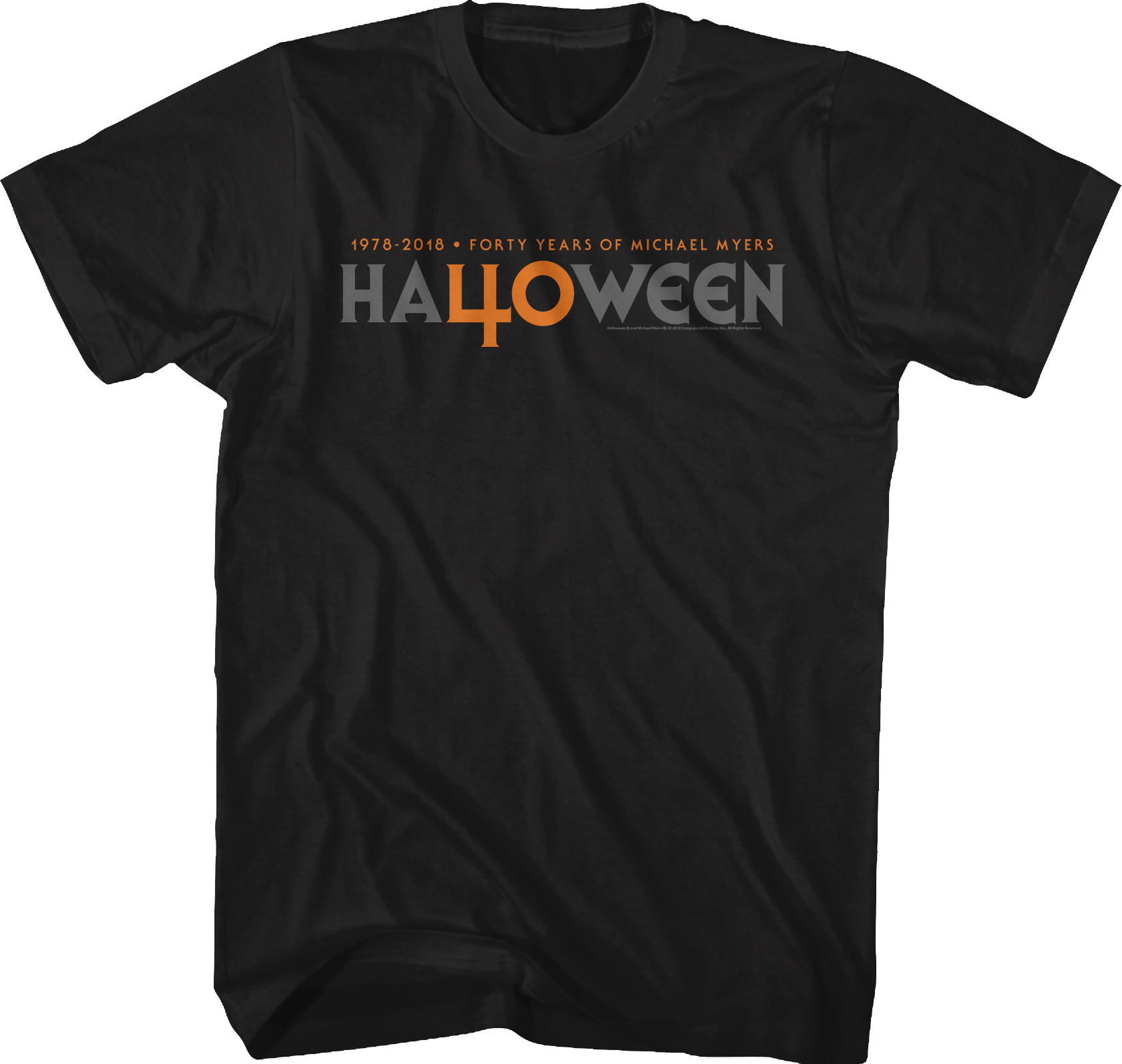Forty Years of Michael Myers Halloween T-Shirt Hoodie, Sweatshirt | CiraTrend.com (Image 1)