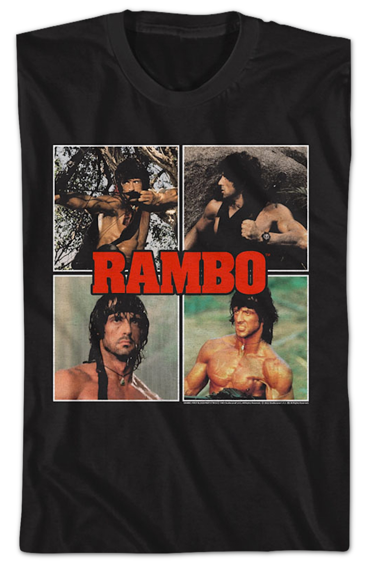 Four Photos Rambo T-Shirt Hoodie, Sweatshirt | CiraTrend.com (Image 2)