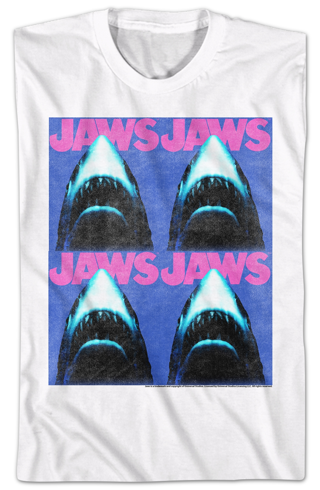 Four Squares Jaws T-Shirt Hoodie, Sweatshirt | CiraTrend.com (Image 2)