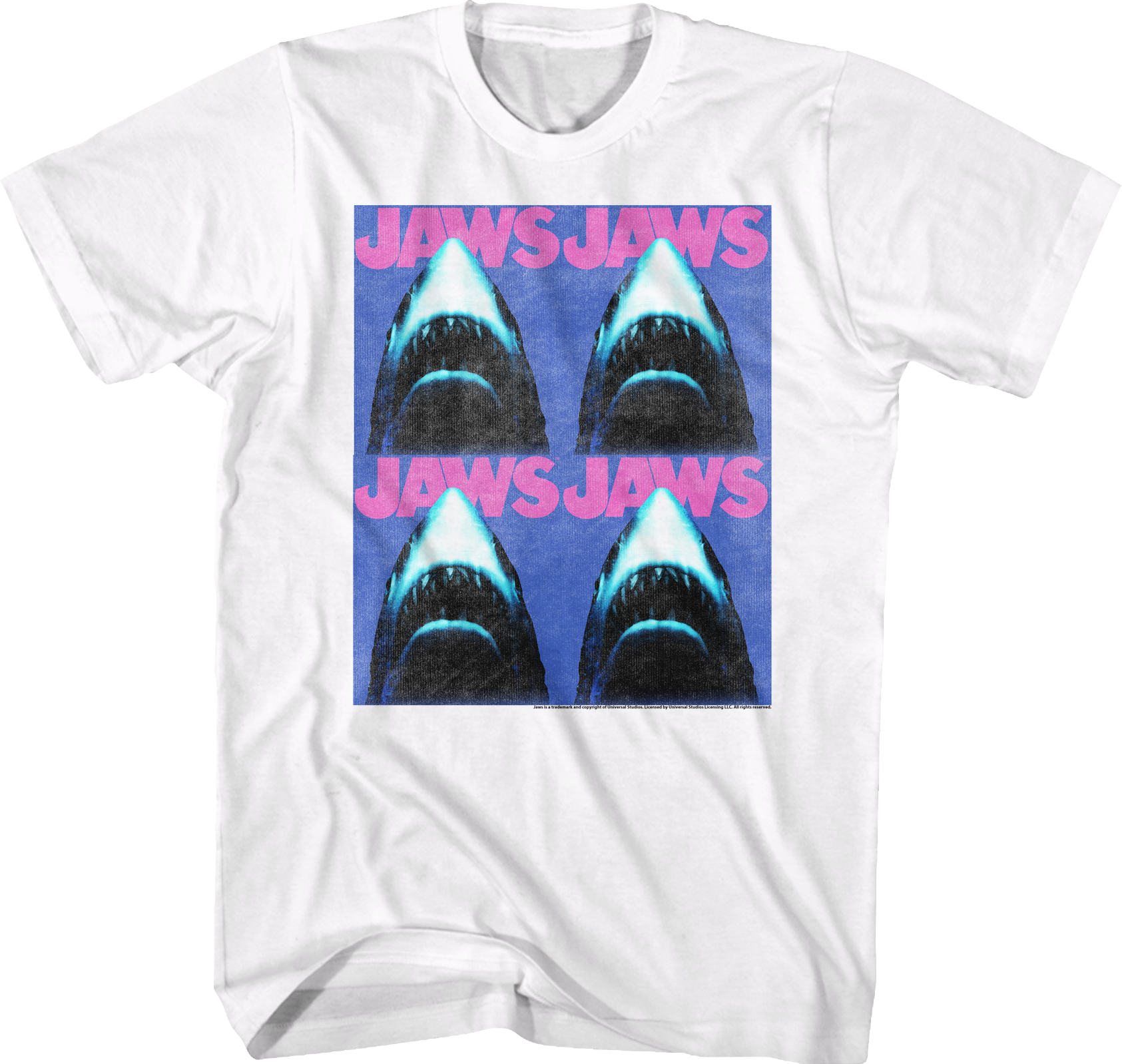Four Squares Jaws T-Shirt Hoodie, Sweatshirt | CiraTrend.com (Image 1)