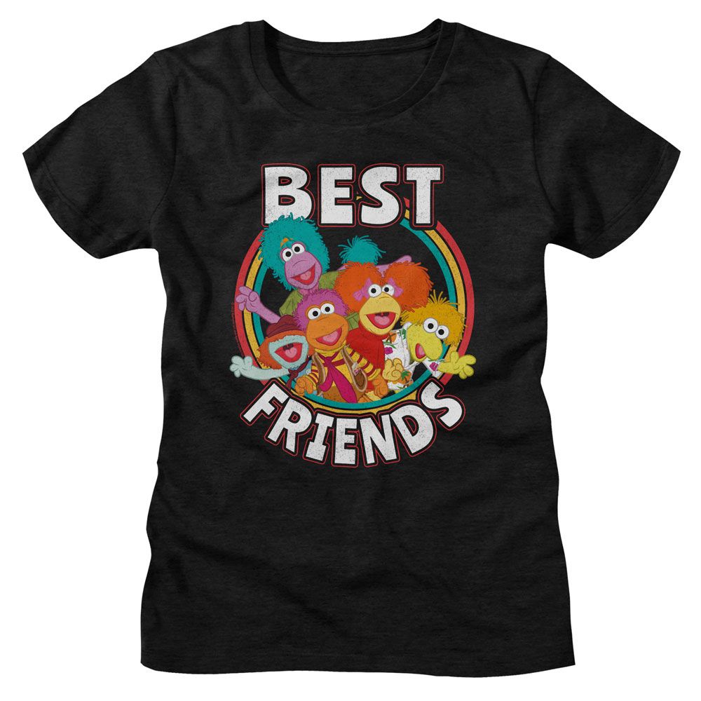 Fraggle Rock - Best Friends Womens T-Shirt Hoodie, Sweatshirt | CiraTrend.com