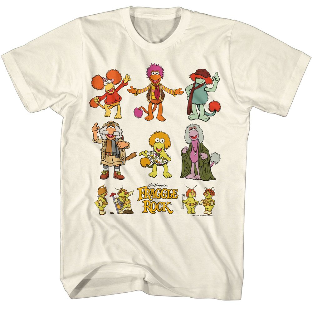 Fraggle Rock - Multiple Characters T-Shirt Hoodie, Sweatshirt | CiraTrend.com