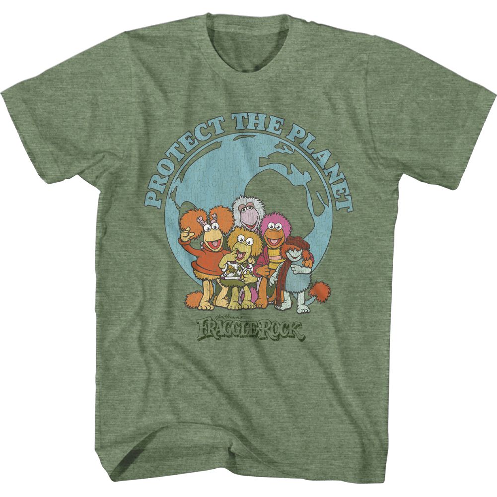 Fraggle Rock - Save The Planet Boyfriend Tee Hoodie, Sweatshirt | CiraTrend.com