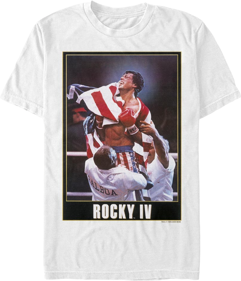 Framed Poster Rocky IV T-Shirt Hoodie, Sweatshirt | CiraTrend.com (Image 1)