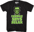 Frankenstein Frankie Says Relax T-Shirt Hoodie, Sweatshirt | CiraTrend.com (Image 1)