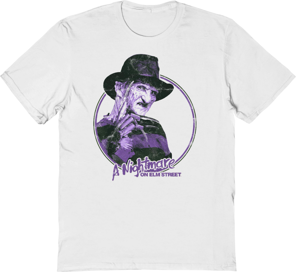 Freddy Krueger Retro Circle Nightmare On Elm Street T-Shirt Hoodie, Sweatshirt | CiraTrend.com (Image 1)