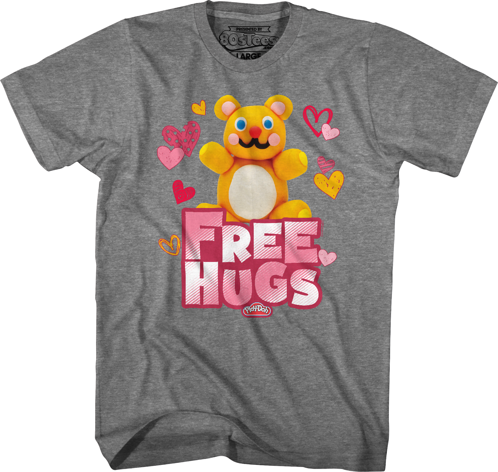 Exclusive Free Hugs Play-Doh T-Shirt Hoodie, Sweatshirt | CiraTrend.com (Image 3)