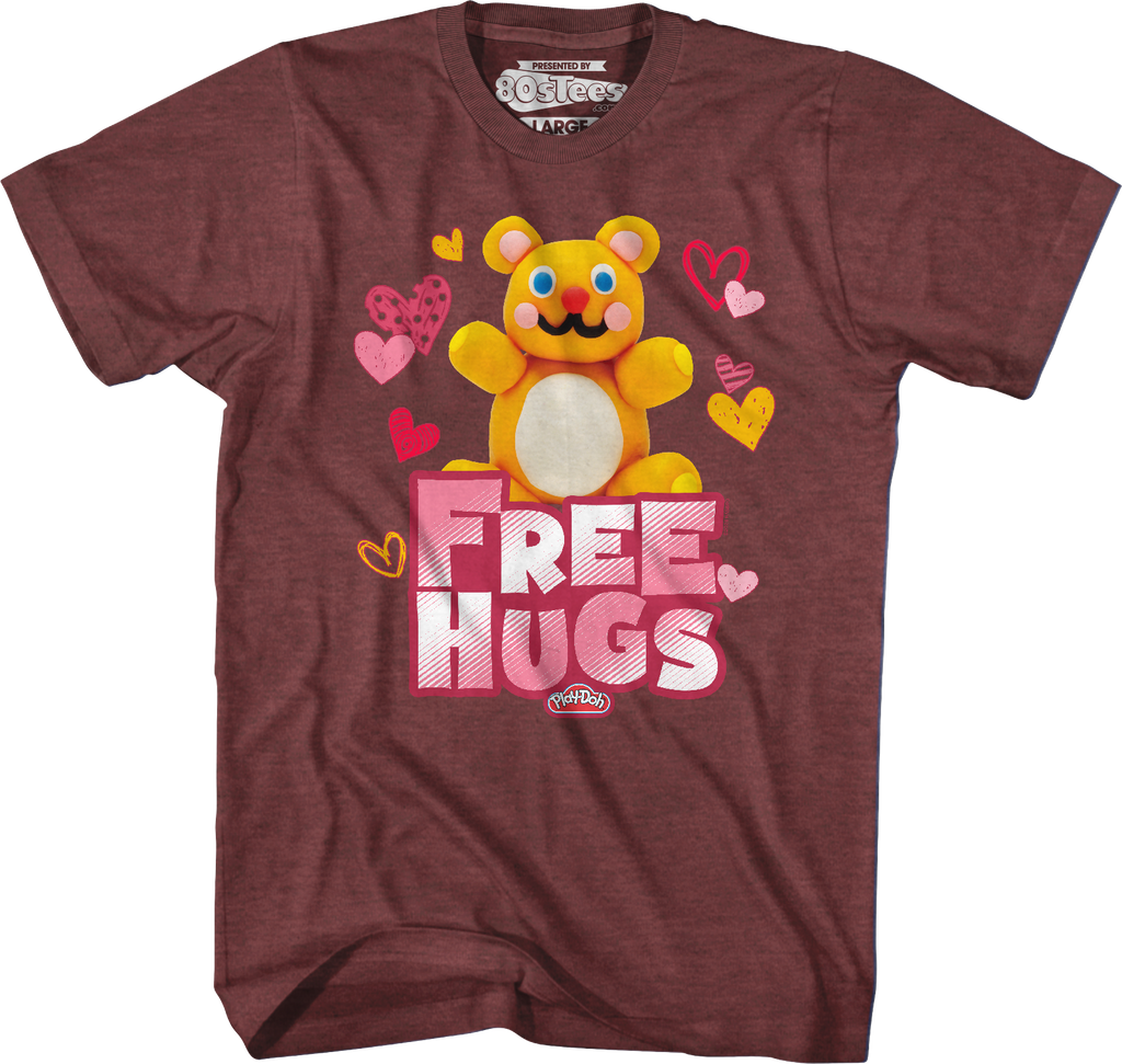 Free Hugs Play-Doh T-Shirt Hoodie, Sweatshirt | CiraTrend.com (Image 5)