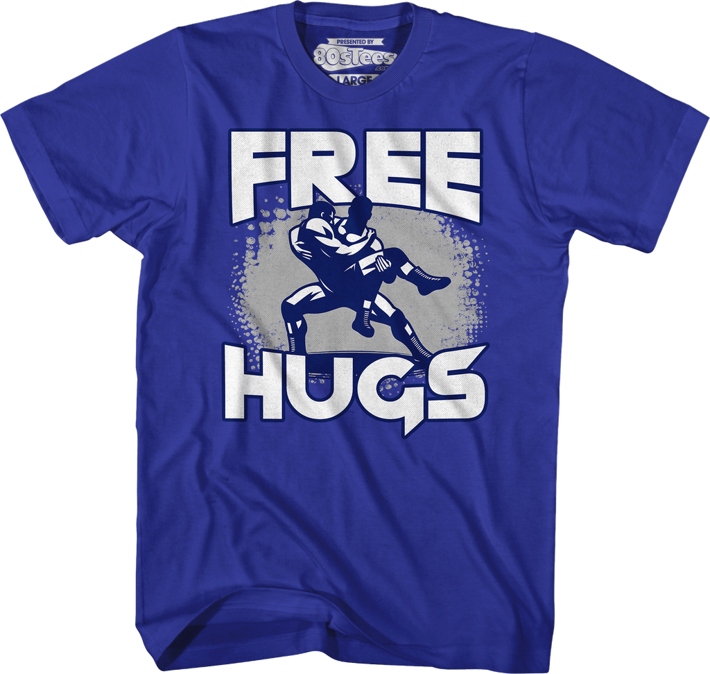 Free Hugs Wrestling T-Shirt Hoodie, Sweatshirt | CiraTrend.com (Image 3)