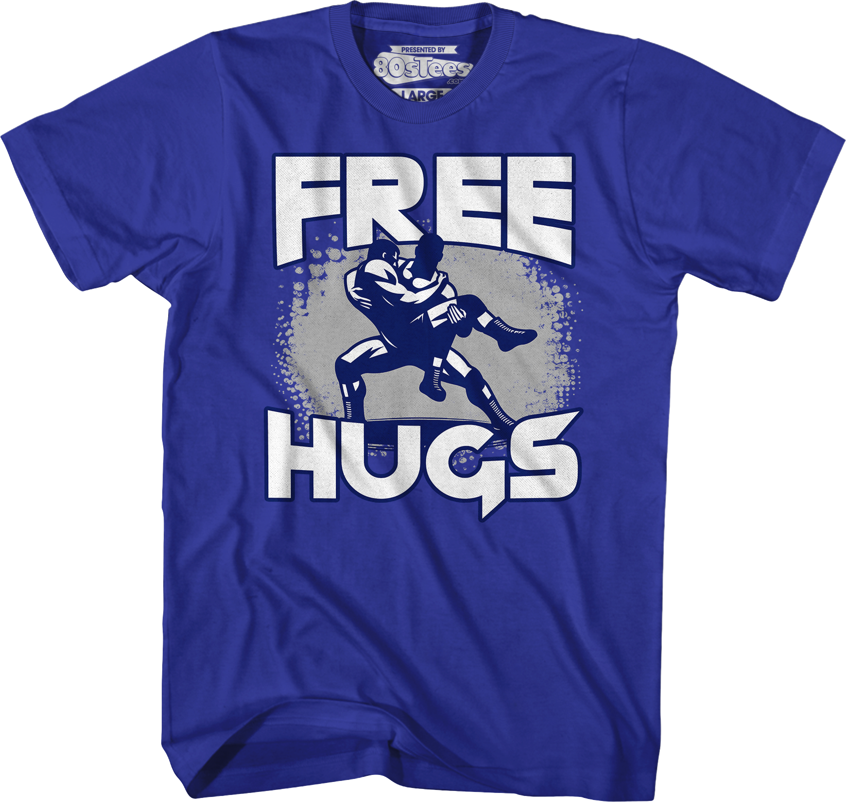 Free Hugs Wrestling T-Shirt Hoodie, Sweatshirt | CiraTrend.com (Image 3)