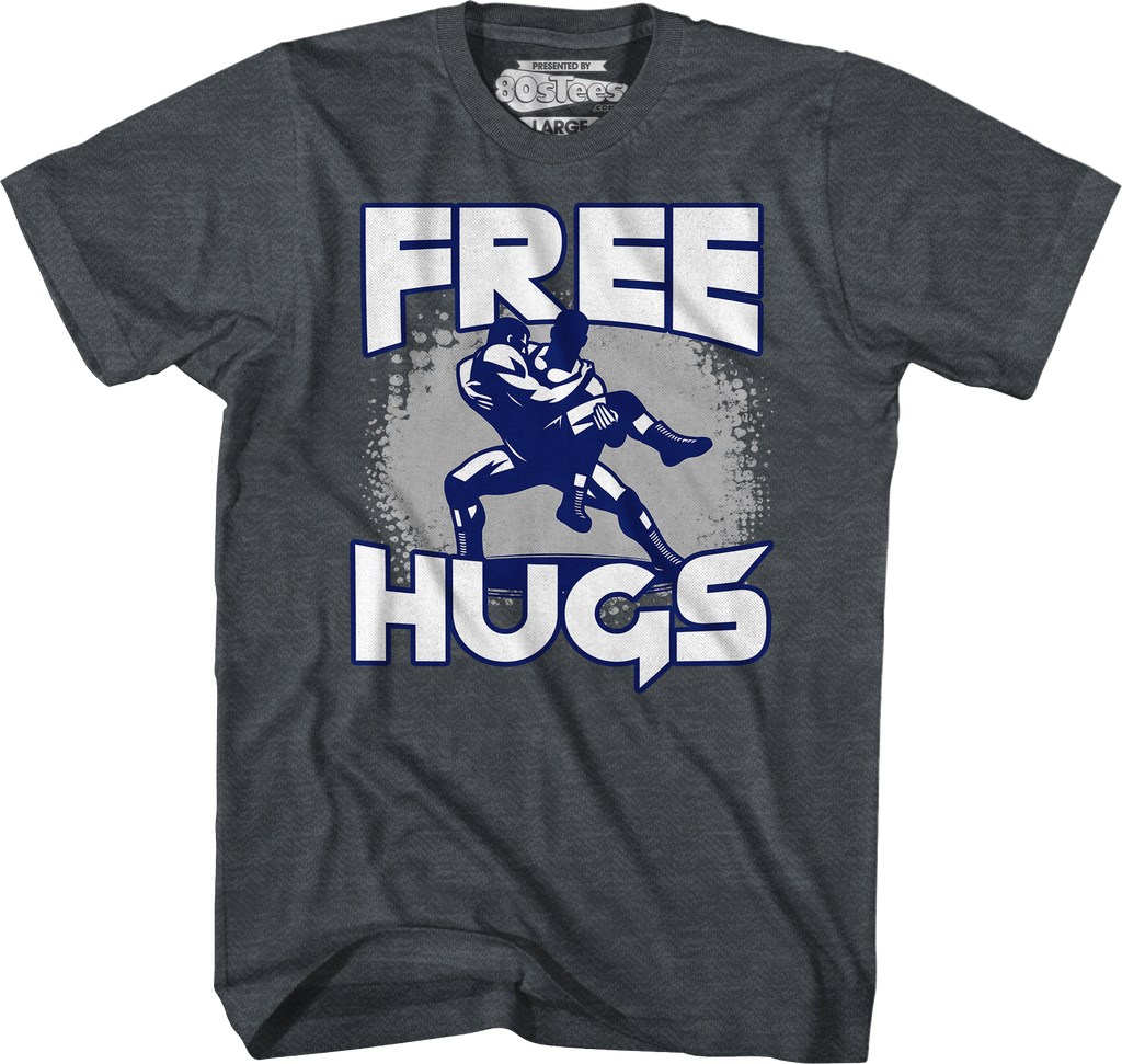Free Hugs Wrestling T-Shirt Hoodie, Sweatshirt | CiraTrend.com (Image 4)