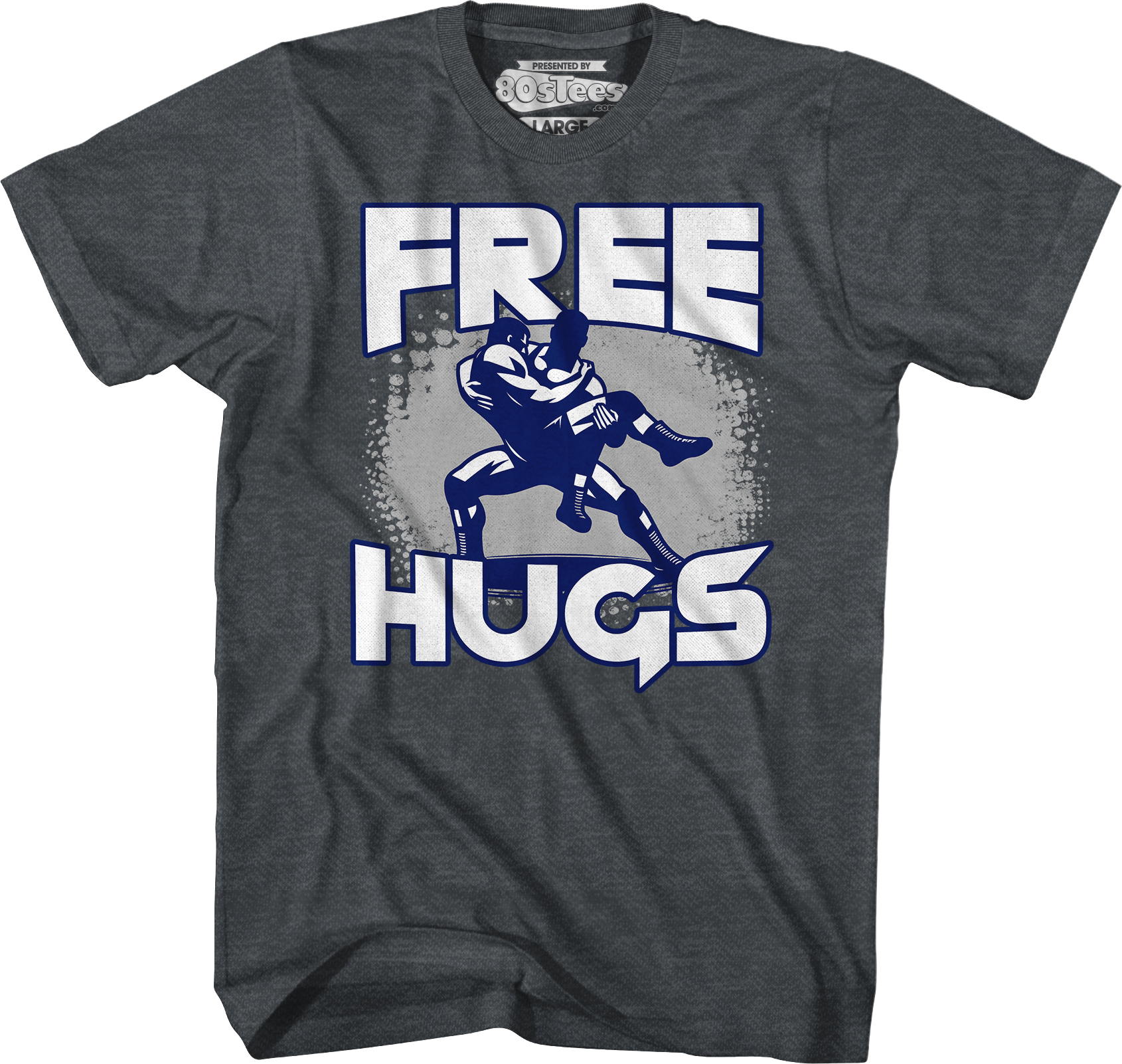 Free Hugs Wrestling T-Shirt Hoodie, Sweatshirt | CiraTrend.com (Image 4)