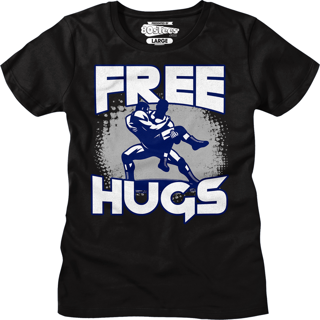 Free Hugs Wrestling T-Shirt Hoodie, Sweatshirt | CiraTrend.com (Image 5)