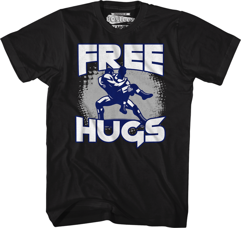 Free Hugs Wrestling T-Shirt Hoodie, Sweatshirt | CiraTrend.com (Image 1)