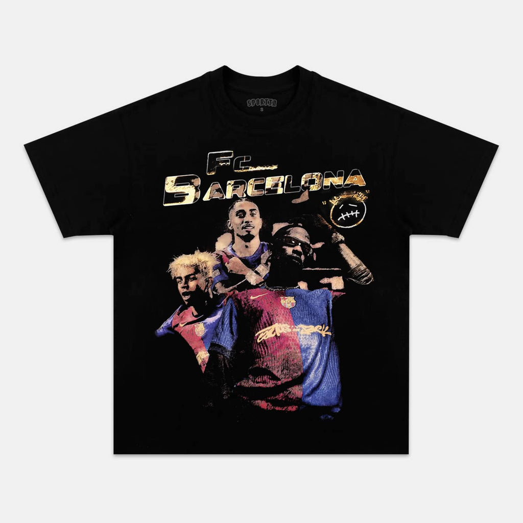 FC BARCELONA & TRAVIS SCORTT  2025 TEE Hoodie, Sweatshirt | CiraTrend.com (Image 1)