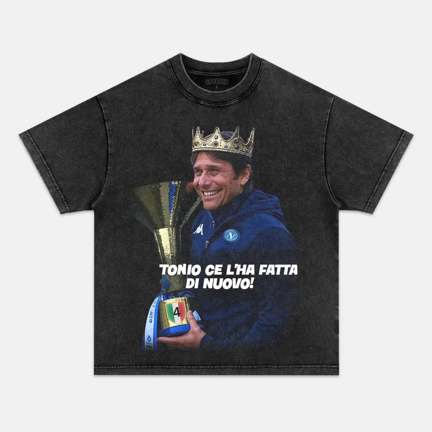 FREECOMPRESS-NAPOLI WIN 4TH SERIE A TITLE TEE. 5.24 Hoodie, Sweatshirt | CiraTrend.com (Image 2)