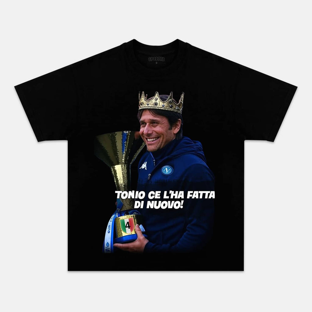 FREECOMPRESS-NAPOLI WIN 4TH SERIE A TITLE TEE. 5.24 Hoodie, Sweatshirt | CiraTrend.com (Image 1)