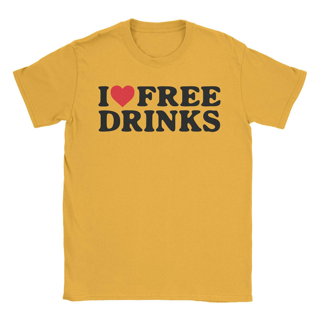 Free Drinks T-Shirt Hoodie, Sweatshirt | CiraTrend.com (Image 5)