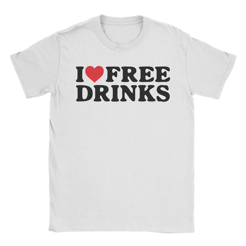 Free Drinks T-Shirt Hoodie, Sweatshirt | CiraTrend.com (Image 2)