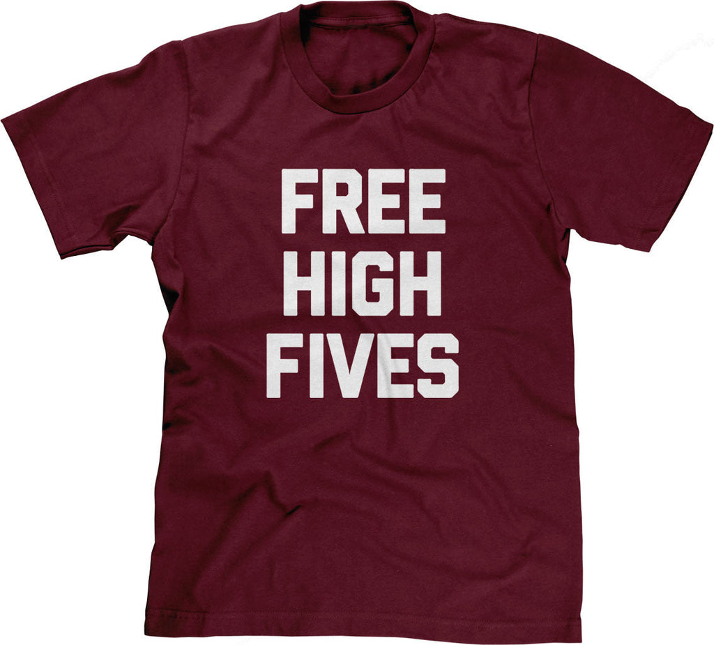 Free High Fives T-Shirt Hoodie, Sweatshirt | CiraTrend.com (Image 1)