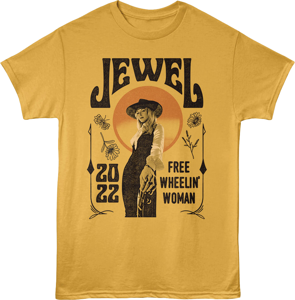 Freewheelin' Woman 2022 Jewel T-Shirt Hoodie, Sweatshirt | CiraTrend.com (Image 1)