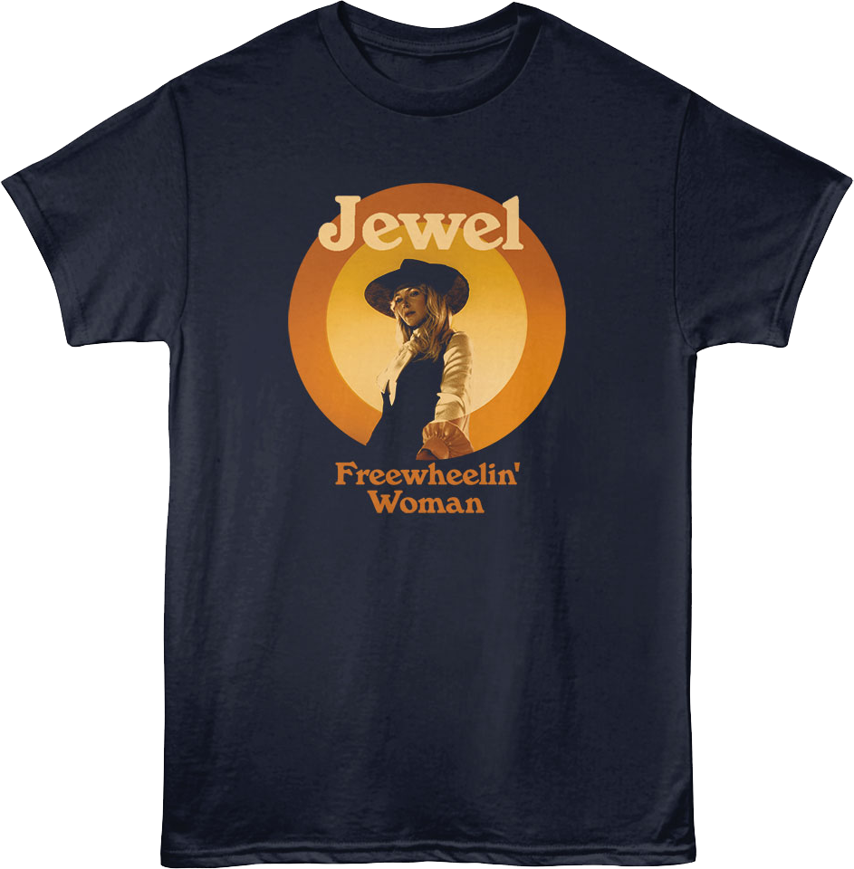 Freewheelin' Woman Jewel T-Shirt Hoodie, Sweatshirt | CiraTrend.com (Image 1)